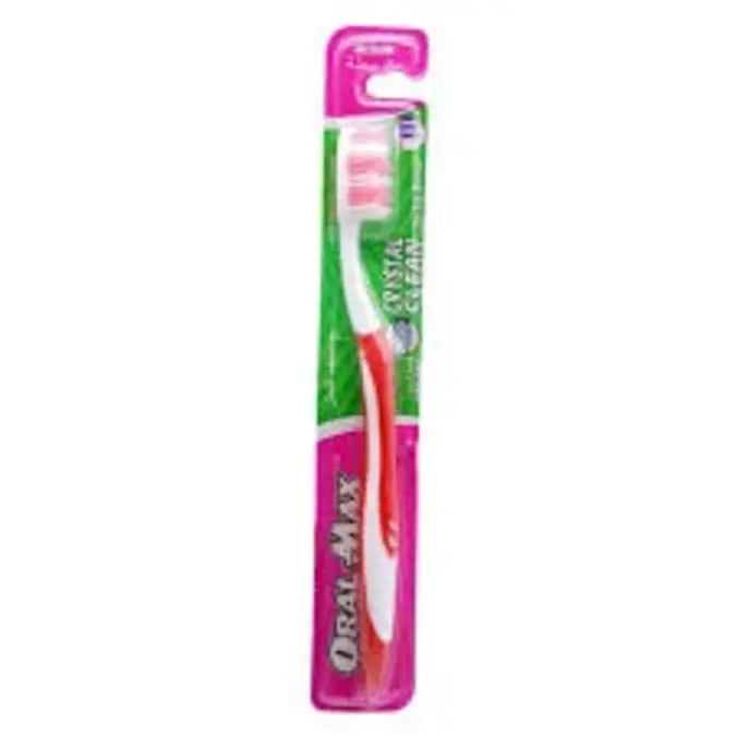 Oral Max Toothbrush Crystal Medium